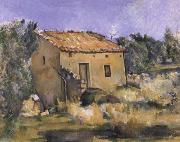 Abandoned House near Aix-en-Provence Paul Cezanne